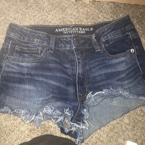 American eagle brand new jean shorts